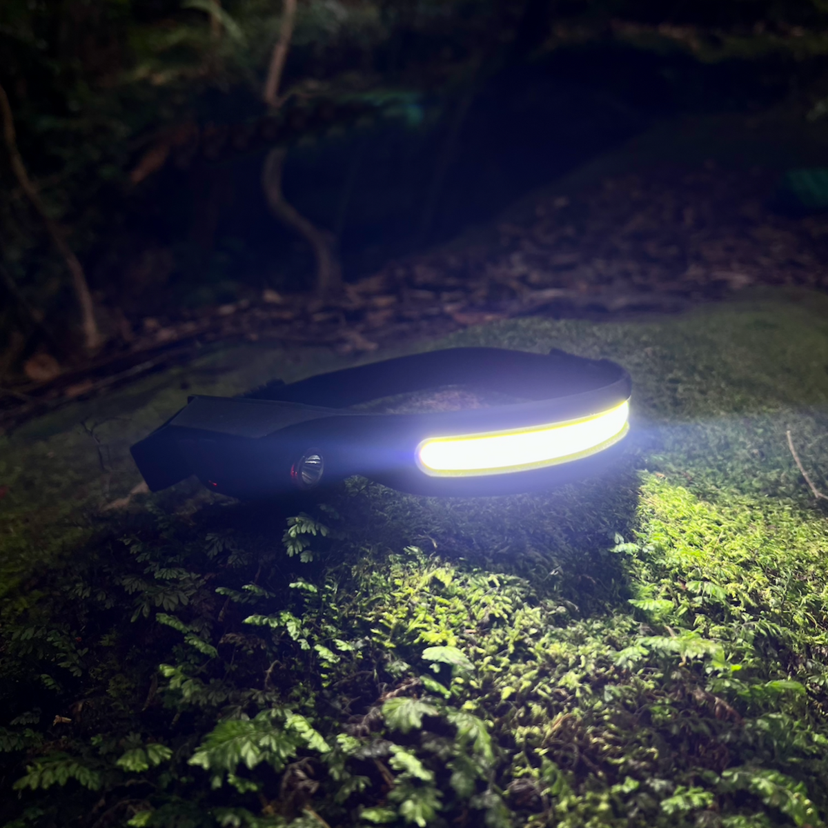 OptiGlow Rechargeable LED Headlamp