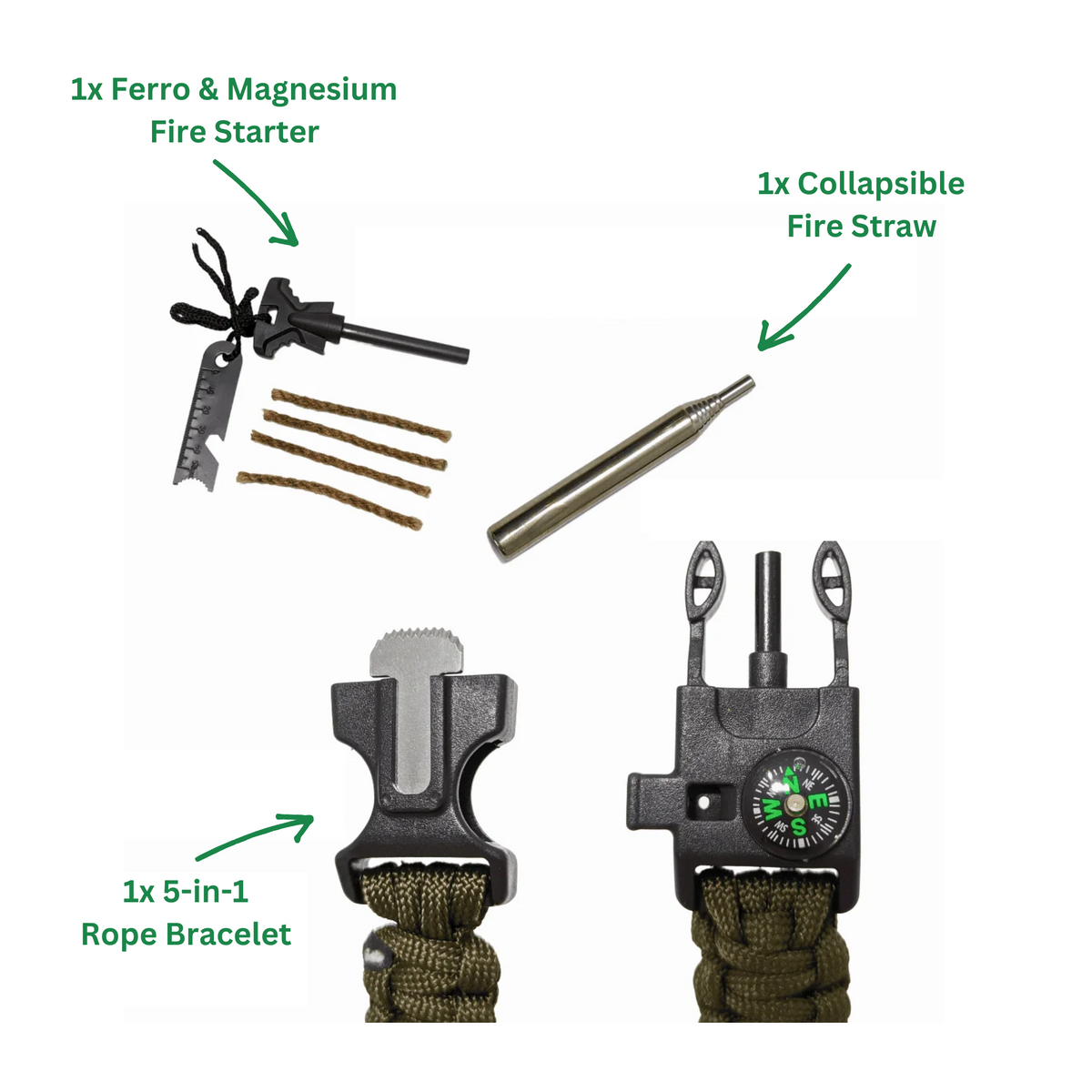 Bushman Tactical Emergency Survival Kit
