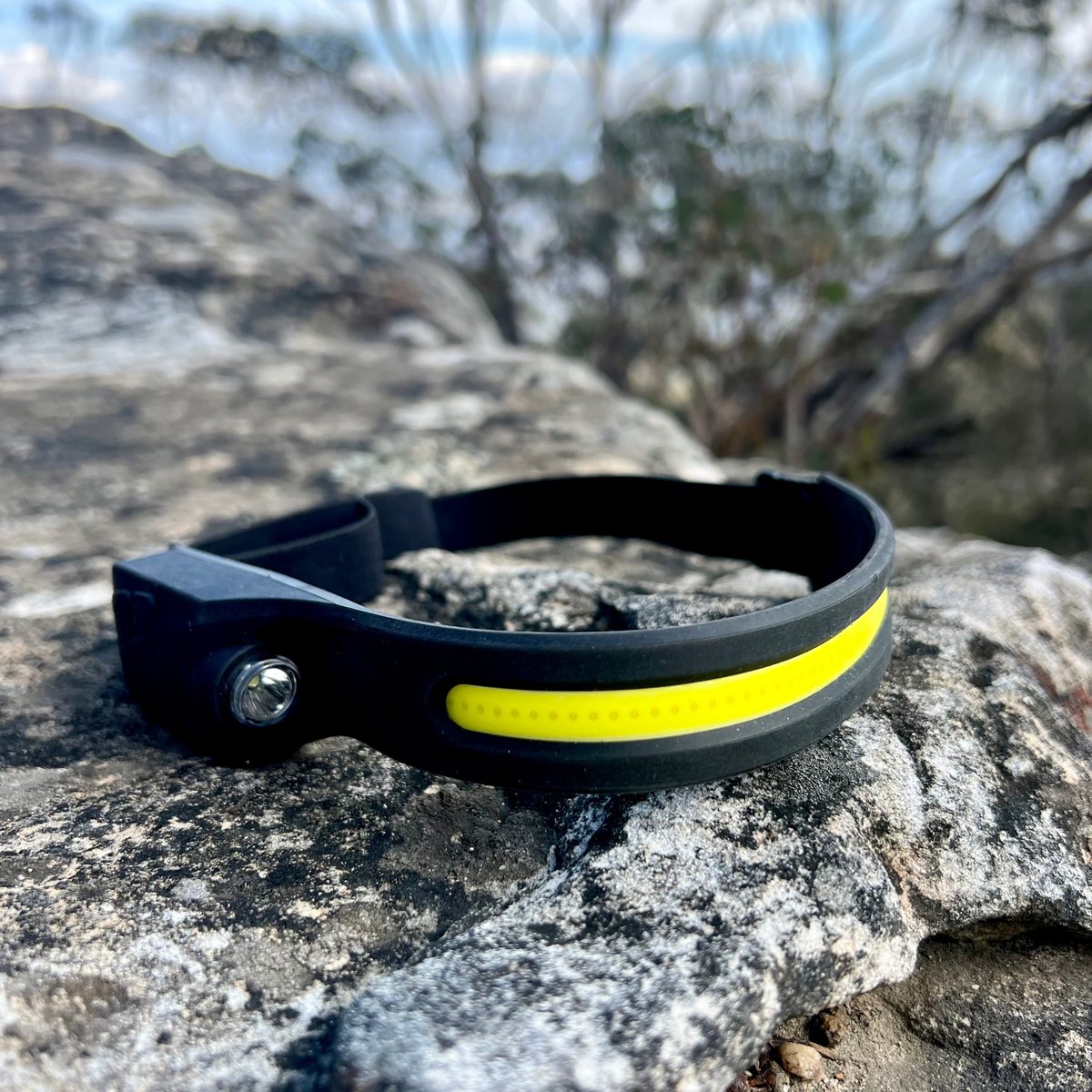 OptiGlow Wide-Angle LED Headlamp